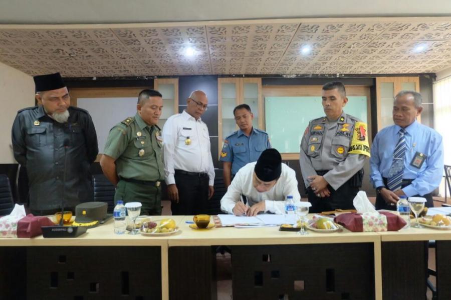 Pemkab Inhil Gelar Rakor Stabilitas Kamtibmas Menyambut Ramadhan 1439 H
