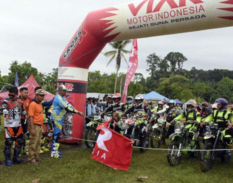 Pjs Bupati Inhil Lepas Peserta Trabas 86 Trail Adventure