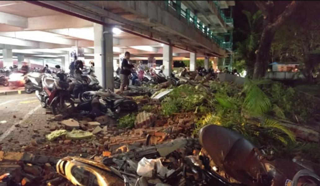Tsunami Sempat Terjadi di Tiga Tempat di Lombok