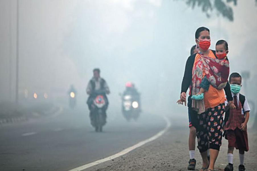 21.671 Warga di Riau Terserang ISPA