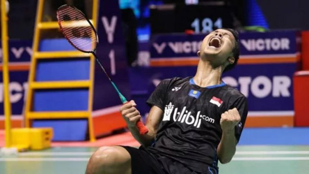 Anthony Ginting Sang Pembunuh Raksasa Bulutangkis di China Open