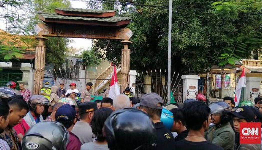 Asrama Papua di Surabaya Digeruduk Massa Beratribut FPI