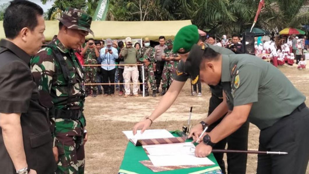 Danrem 042/Garuda Putih Tutup TMMD Reguler ke-105 Kodim Batanghari