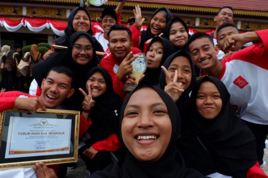 Forum Anak Kecamatan Pinggir Terfavorit di Riau  