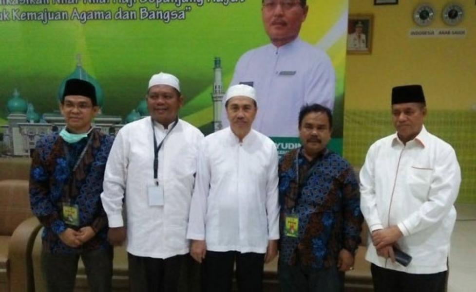 Gubri Sambut Kepulangan 443 Jemaah Haji Riau