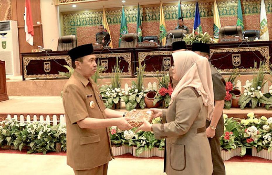 Gubri Sampaikan Nota Keuangan Perubahan 2019