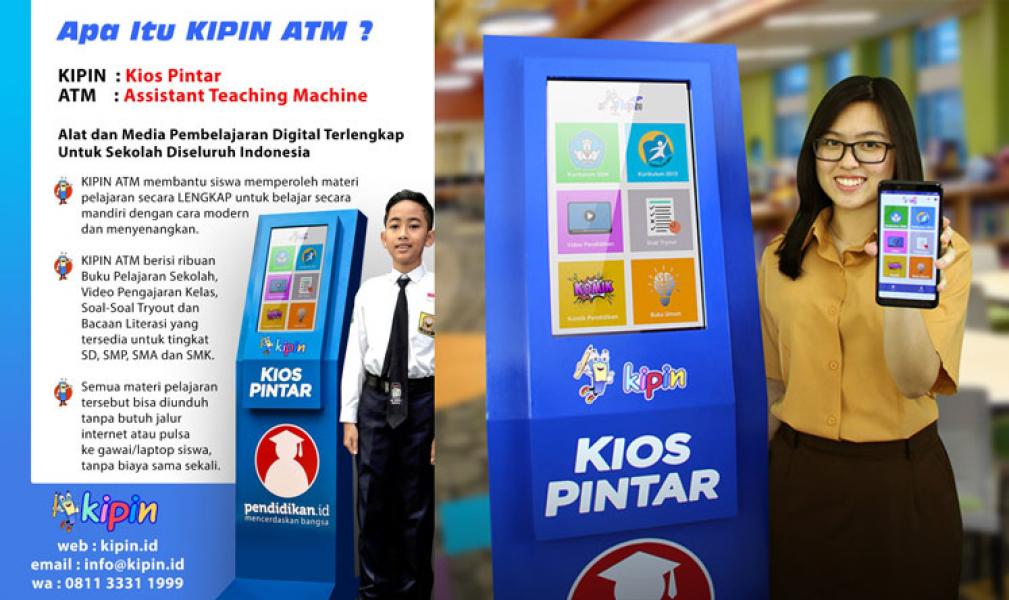 KIPIN ATM  Menjawab Tantangan Era Digital untuk Pemerataan Pendidikan di 17.000 Pulau di Indonesia