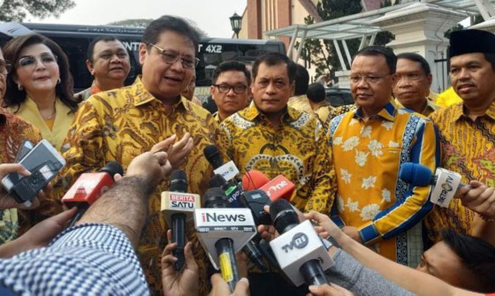 Kans Airlangga Jadi Ketum Golkar Lebih Besar