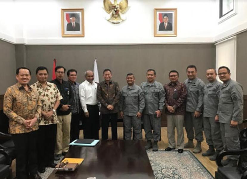 Kepala Bakamla RI/IDNCG Bertemu Menteri ESDM