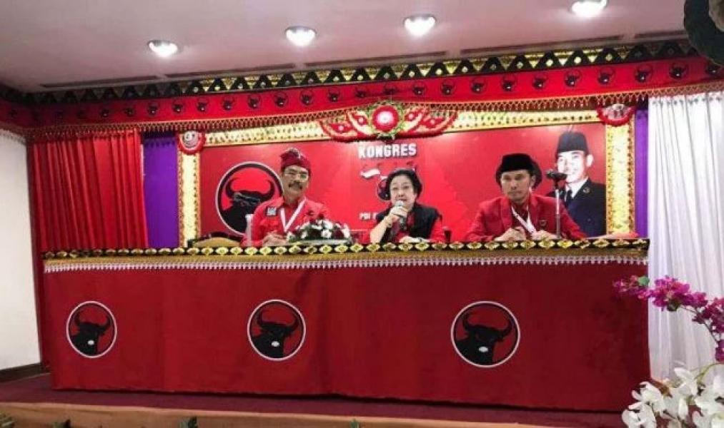 Megawati Resmi Jadi Ketua Umum PDIP untuk Kelima Kali