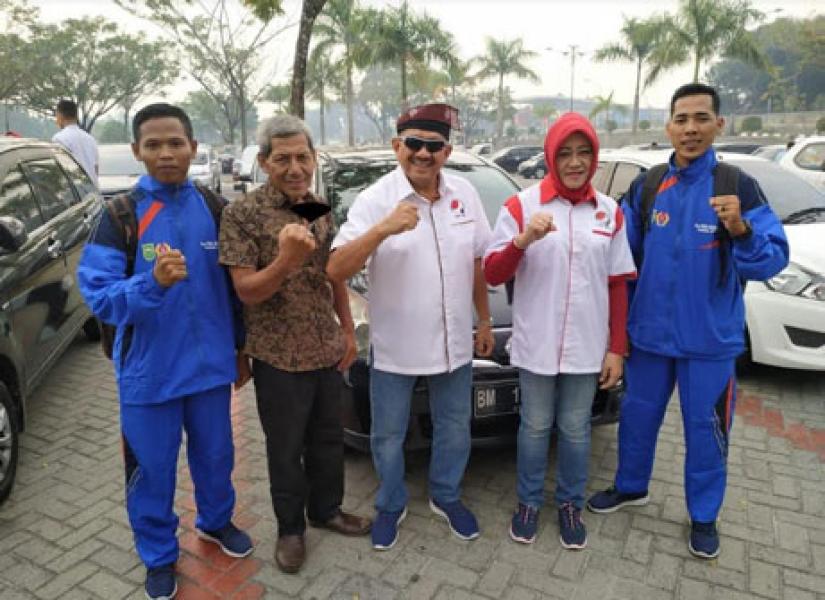 Perkuat Tim Fopi Riau, Dua Atlit Rohil Ikuti Pra PON di Jakarta 