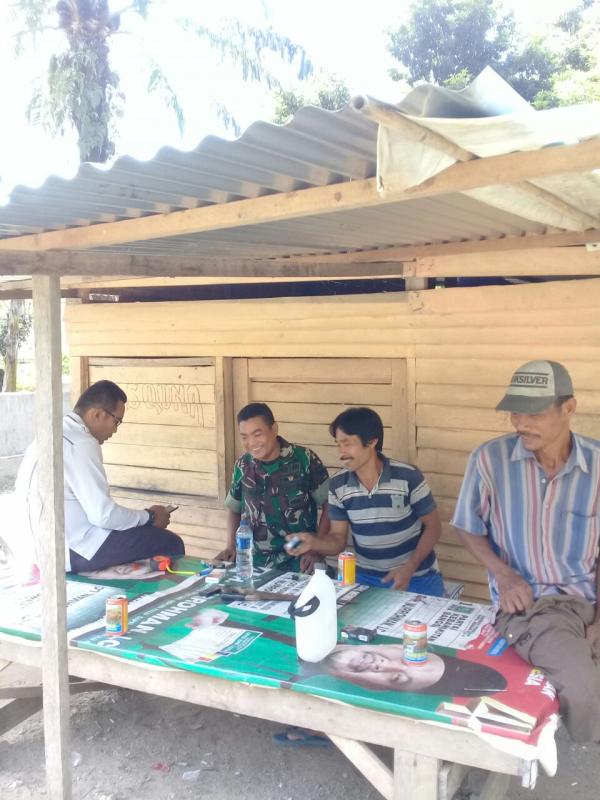 Sertu Paisal Siregar, Babinsa Koramil 08/ Tandun Yang Dicintai Masyarakat