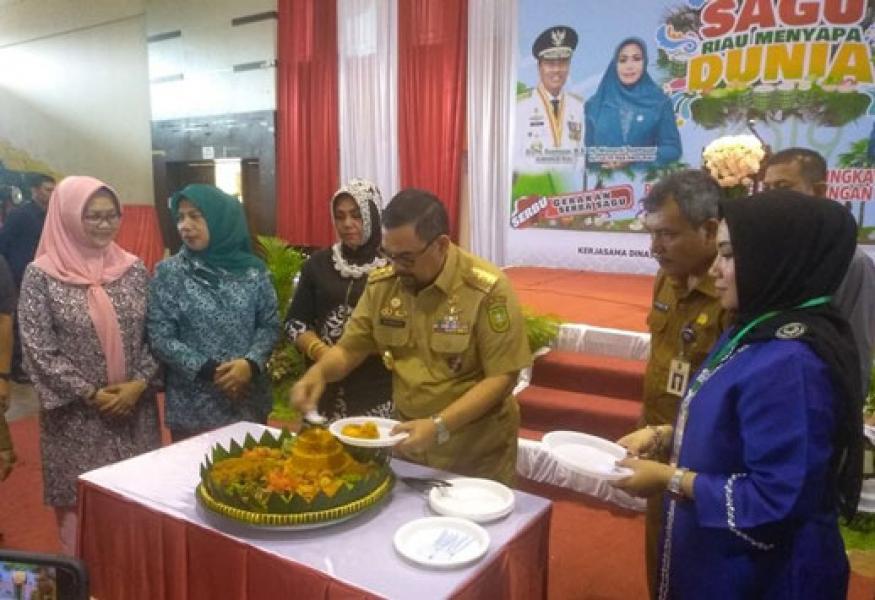 Wagubri: Potensi Sagu Riau Cukup Besar, dan Akan Mendunia