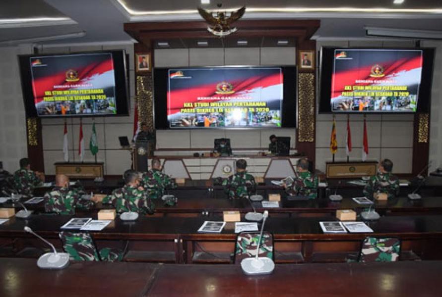 20  Kodim Jajaran TNI AD Siap Terima KKL Binsat dan KKL Wilhan Pasis Dikreg LIX Seskoad TA 2020 