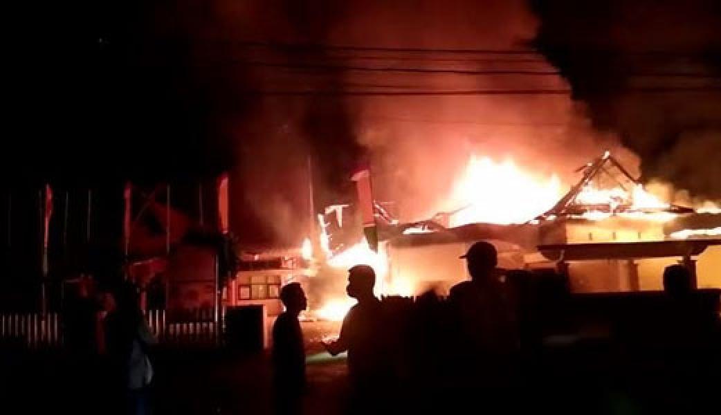 Alat Medis untuk Covid-19 di Inhu Ikut Ludes Terbakar