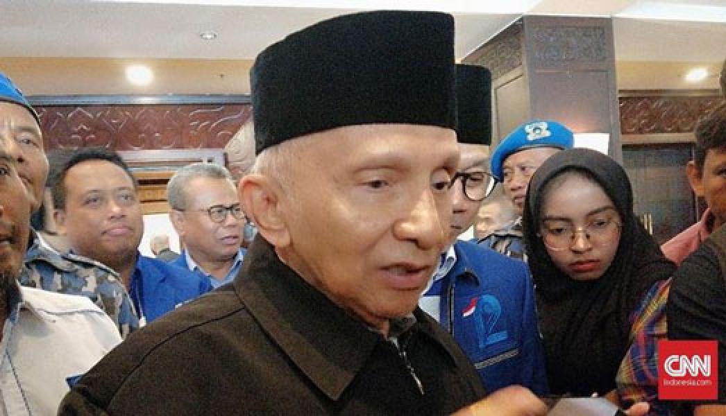 Amien Rais Kritik PAN soal Zulkifli Hasan Jadi Mentor Gibran