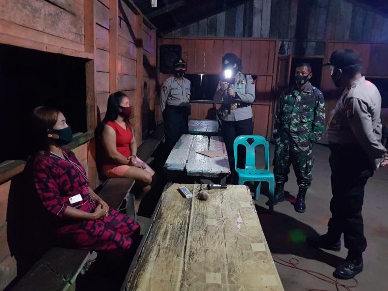 Antisiapasi Penyebaran Covid-19, Polsek Tanah Putih Lakukan Pendisiplinan Adaptasi Kebiasaan Baru