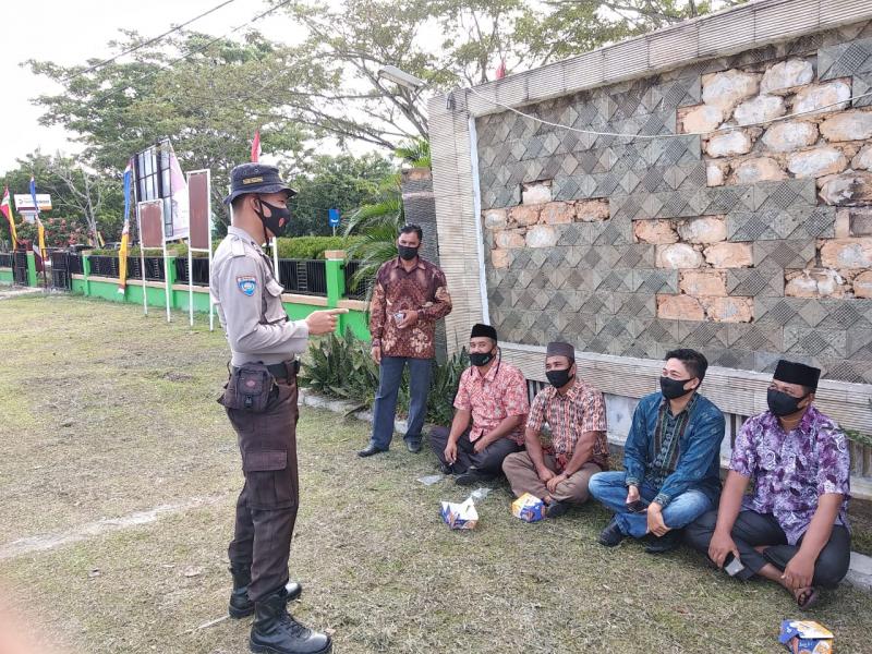 Cegah Penyebaran Covid-19, Briptu Indra Sampaikan Himbauan Adaptasi Kebiasaan Baru 