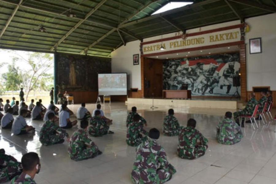 Danrem 174 Merauke: Anggota Jangan Mudah Terprovokasi Berita Hoax