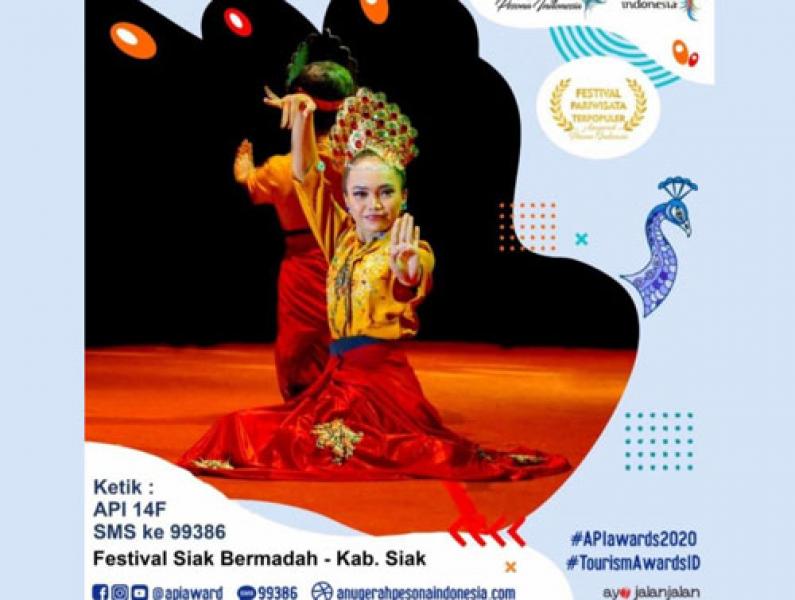 Festival Siak Bermadah Tampil di Ajang Anugerah Pesona Indonesia Award 2020