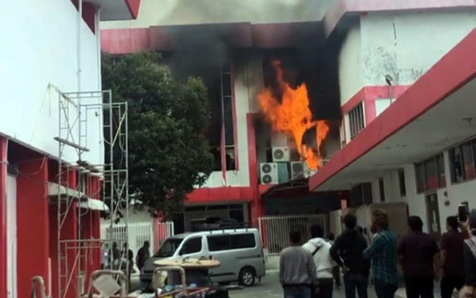 Gedung Telkom Pekanbaru Terbakar, IndiHome dan Telkomsel Terganggu