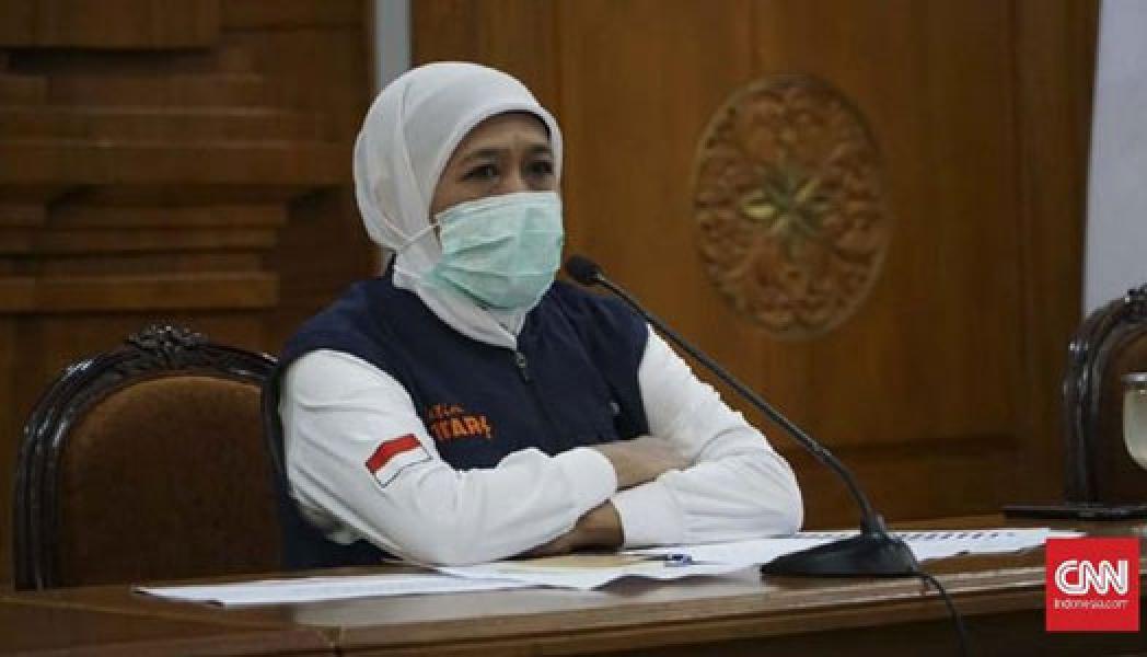 Khofifah Sentil Risma soal Zona Hijau: Bukan Wewenang Daerah