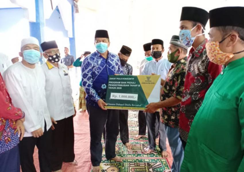 Masa Pandemi, Alfedri Minta Baznas Turut Andil Bantu Masyarakat Terpapar Covid-19