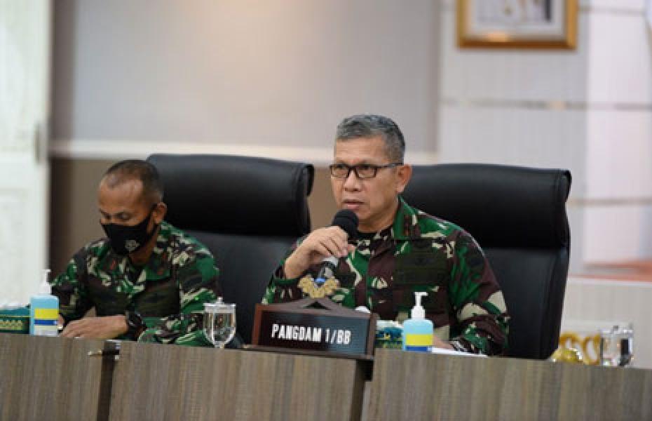 Pangdam I/BB Optimis Program Perluasan Lahan Pangan di Riau Berjalan Baik
