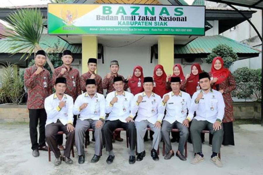 Pasien Covid-19 Meningkat, Baznas Siak Salurkan Zakat Tahap III Lebih Awal