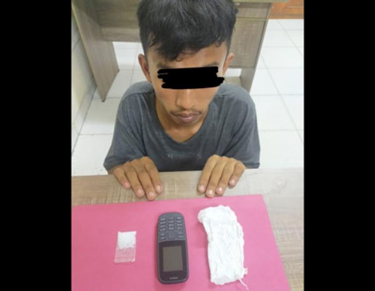 Polres Siak Aman Satu Orang Pengedar Sabu