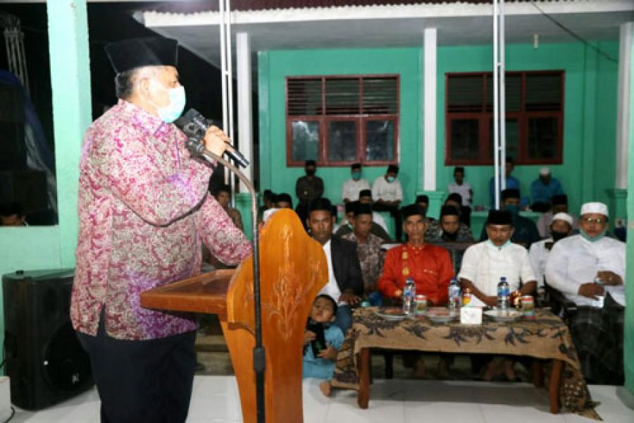 Pondok Pesantren Kembali Buka, Alfedri Ingatkan Santri Terapkan Disiplin Prokes