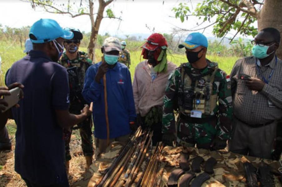 Satgas TNI Konga di Tanah Afrika Berhasil Turunkan 32 Milisi di Republik Demokratik Kongo