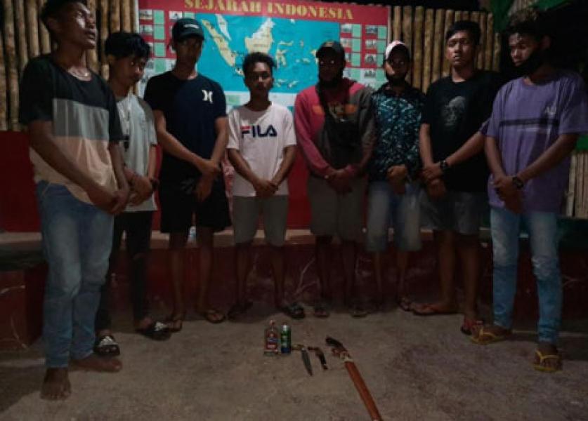 Satgas Yonif Bremoro Berhasil Cegah Aksi Kejahatan