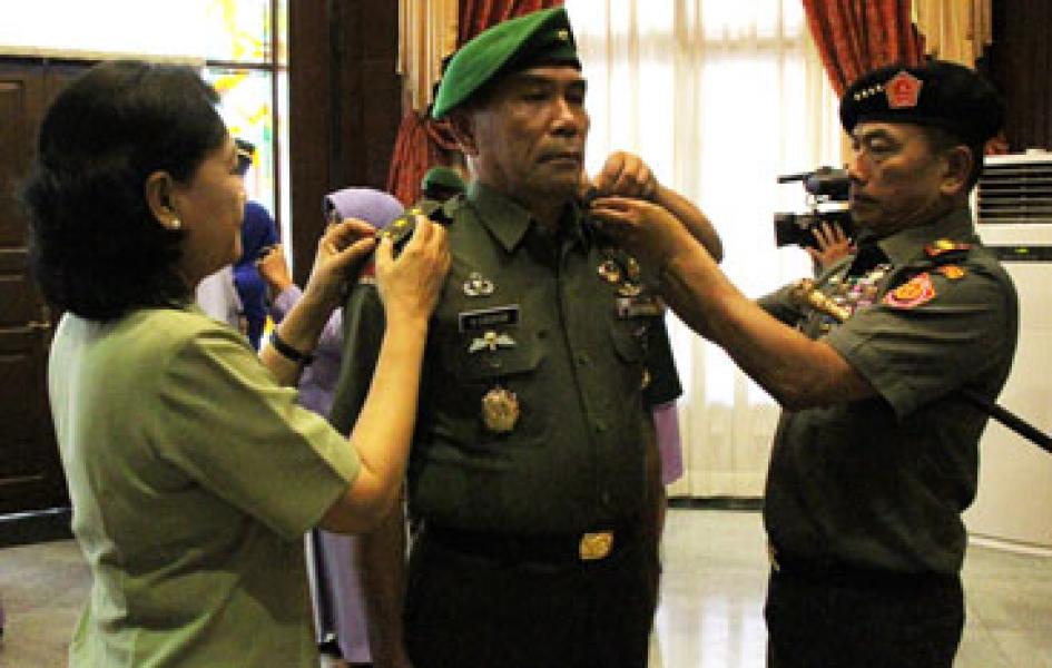 9 Pati TNI Naik Pangkat