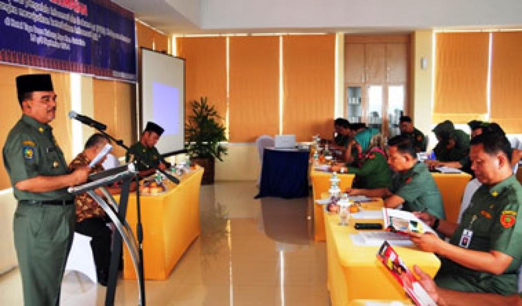 Bupati Buka Workshop Kehumasan PPID 2014 Kampar