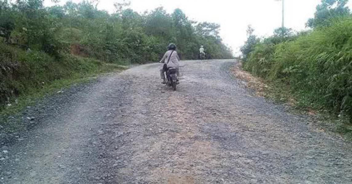 Digunakan PT Inecda, Pemkab Inhu Enggan Mengaspal Jalan Desa Pematang Jaya