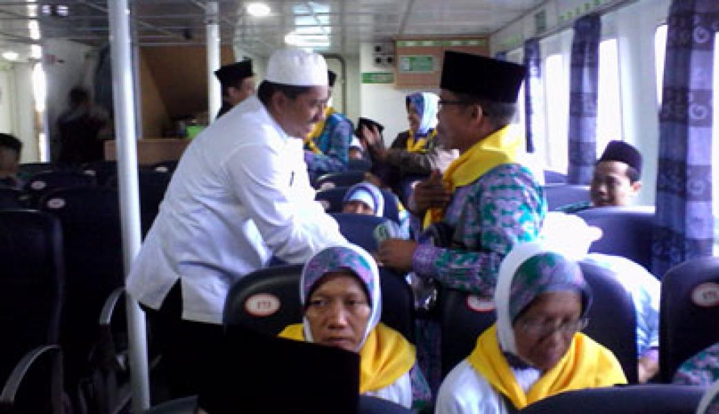 Hari ini 174 Orang CJH Siak Diberangkatkan ke Asrama Haji Batam
