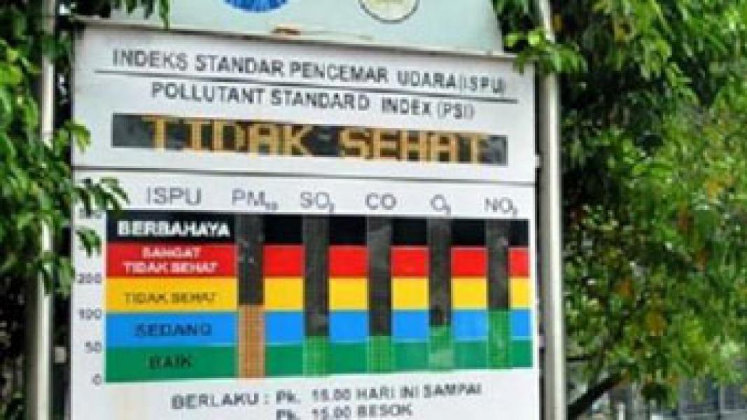 ISPU Pelalawan Masih Diatas 100 Psi