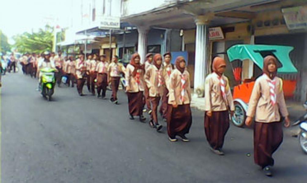 Kwarcab Meranti Kirim 110 Pramuka Raimuna Daerah di Siak