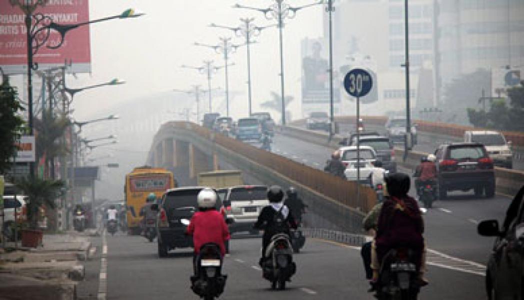 Meski Diguyur Hujan, Kualitas Udara di Riau Belum Membaik