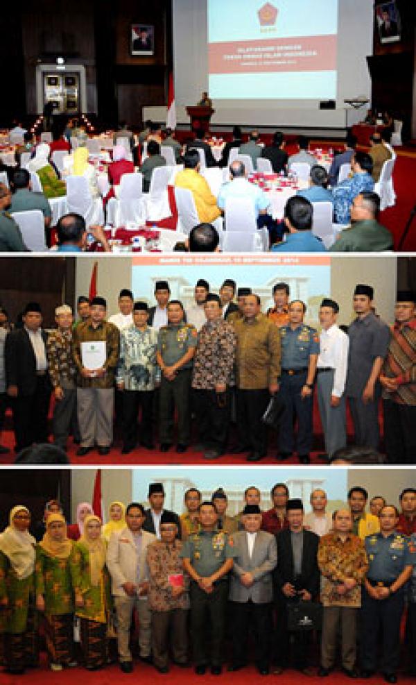 Panglima TNI dan Tokoh Ormas Islam Indonesia Bahas ISIS  