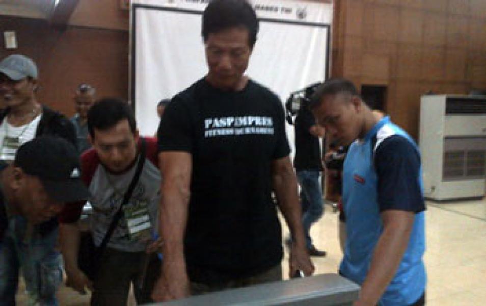 Paspampres Gelar Turnamen Binaraga Nasional