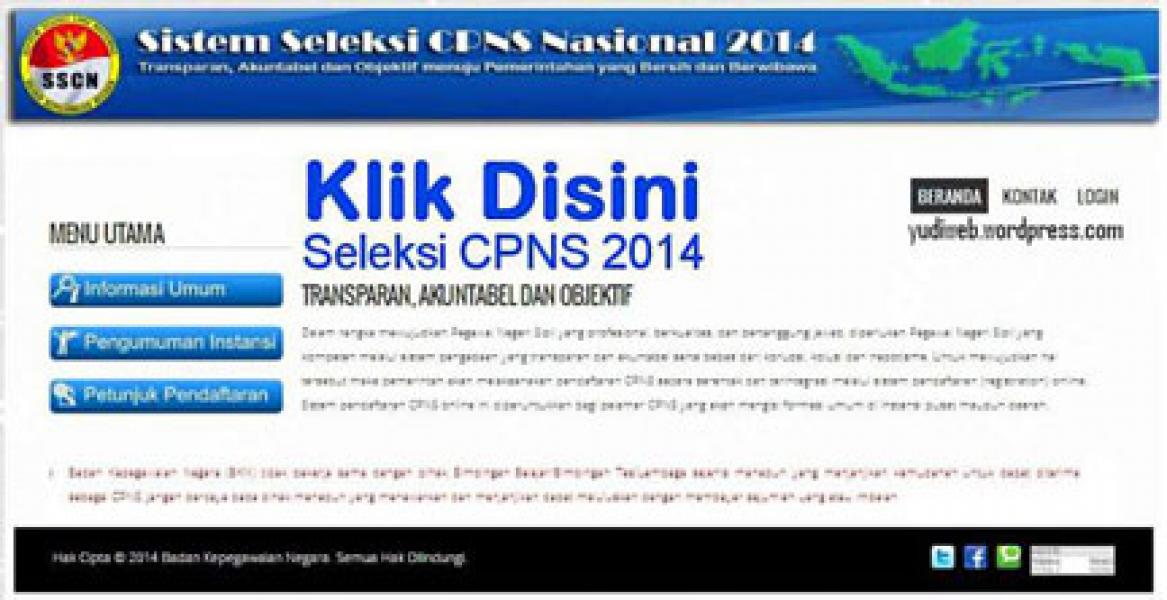 Pelamar CPNS Keluhkan Rumitnya Pendaftaran Online