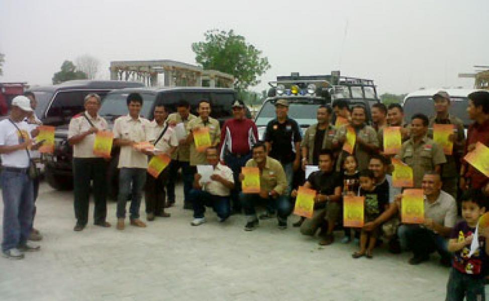 Polda Riau dan IOF Taja Iven Keselamatan Berlalu Lintas dan Peduli Karhutla