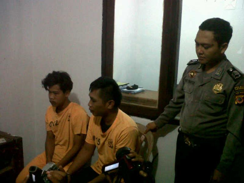 Polsek Bukit Raya Tangkap Dua Pelaku Curanmor