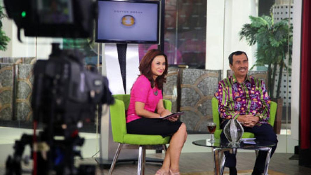 Promosikan `Siak The Truly Malay`, Bupati Siak Tampil di TV One