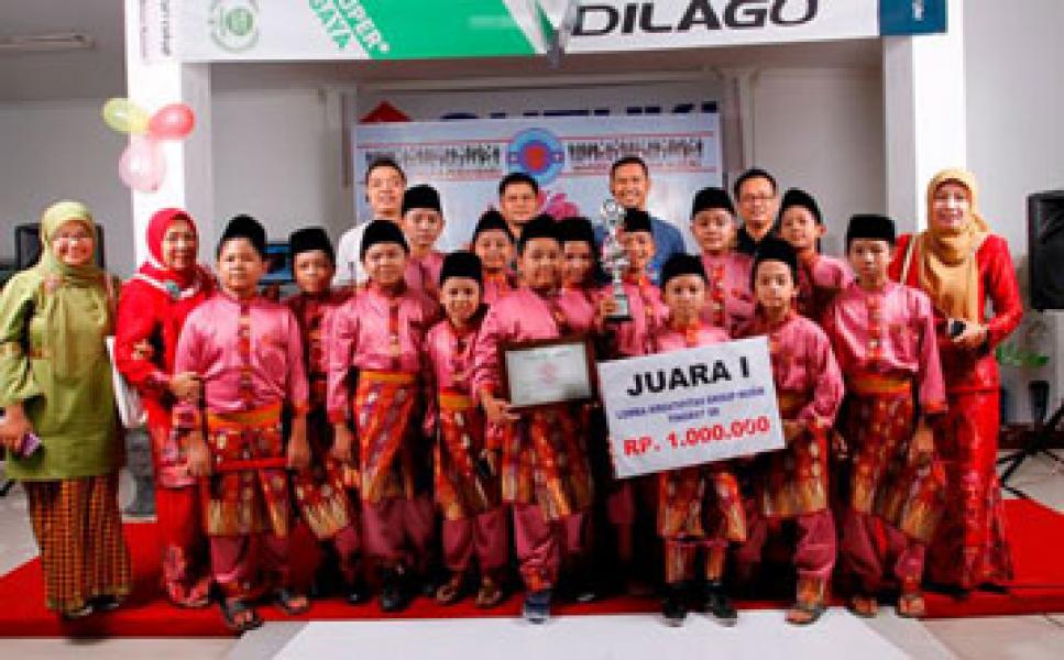SDN 36 Pekanbaru Rebut Juara Lomba Kreatifitas
