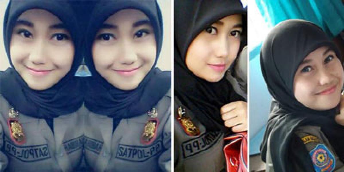 Satpol PP Cantik Jadi Pembicaraan Warga Dunia Maya