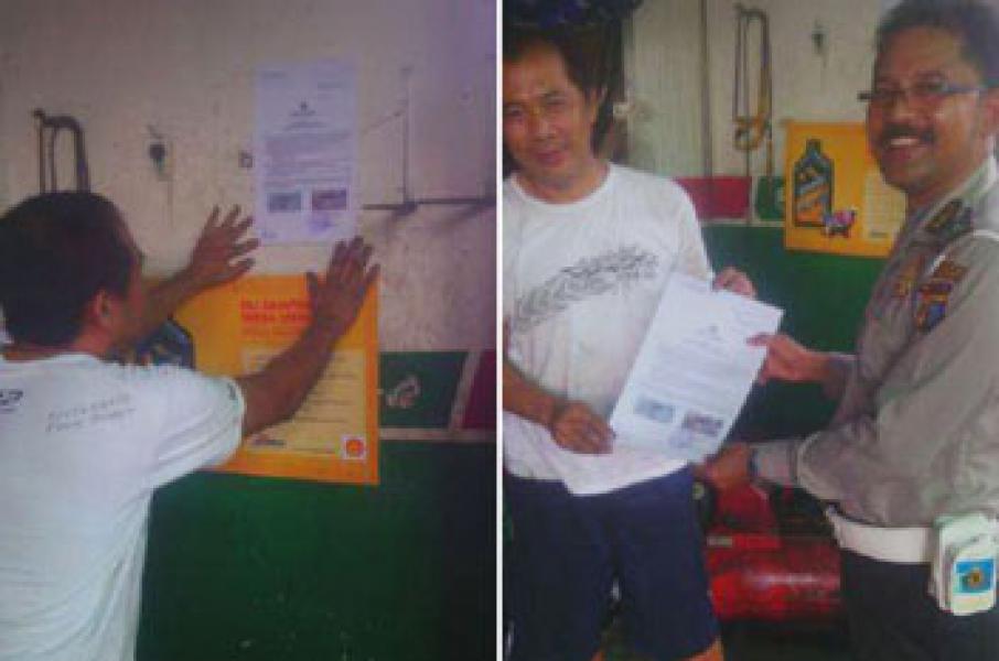 Sosialisasi Larangan Penggunaan Knalpot Racing