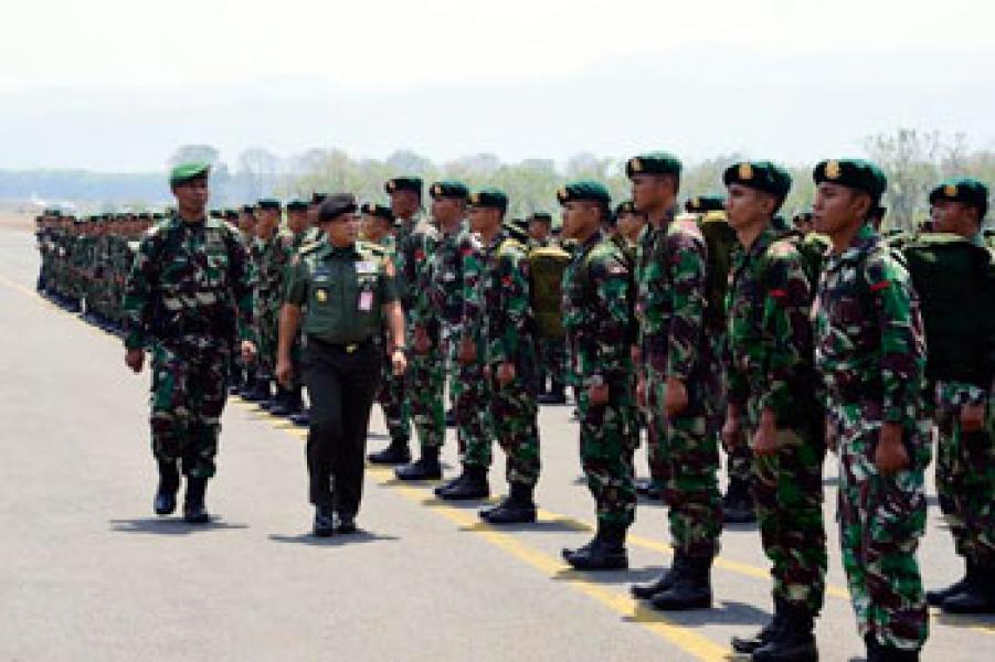500 Prajurit TNI Siap Padamkan Kebakaran Hutan di Kalimantan Selatan